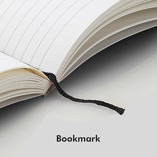 myPAPERCLIP Executive Series A5 Checks/Square Grid Notebook | 192 Pages, 80 GSM, Soft Cover, A5 (5.83 x 8.27 in) | Flat Lay | Bookmark, Elastic Closure & Back Pocket | Yellow - color: Yellow, size: A5, Checks