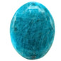 Amazing Gemstone Blue Apatite Crystals and Healing Stones - Palm Stone Crystals Piedra for Good Luck, Balanced Positive Energy, Meditation - Unique Stocking Stuffers and Birthday Gifts for Women, Men - color: Blue Apatite