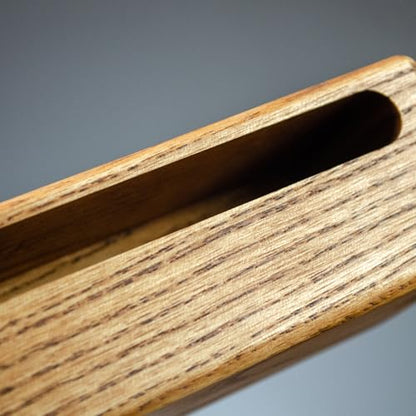 Timber Drum Co. Wood Block Percussion Musical Instrument, 8" Large — MADE IN U.S.A. — Includes Mallet, Feet — Solid Hardwood, Rich Block Tone - size: Large