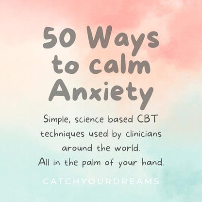 Cats Against Anxiety Cards - 50 Cards by Catchyourdreams for Self Esteem and Stress, Affirmations for Anxiety Emotions Cat Gifts for Women Men (Cats Against Anxiety) - style: Cats Against Anxiety