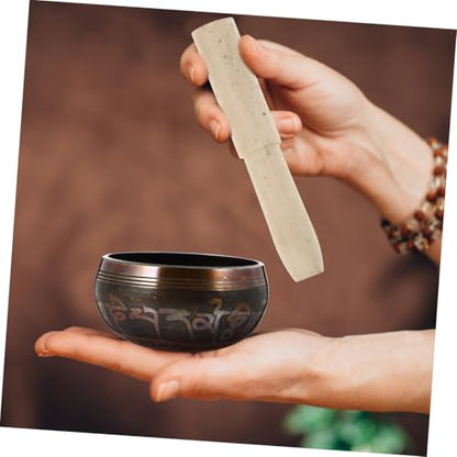 Handmade Buddha Sound Bowl Kit Copper Meditation Bowl for Yoga with Striker for Relaxation Stress Relief