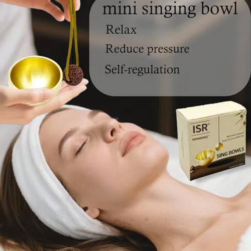 Mini Singing Bowls Set,Portable Sound Bowl Brass Handcrafted For Yoga,Meditation And Mindfulness,Chakra Healing Relaxation Gifts For Men,Women - color: singsing bowl-B