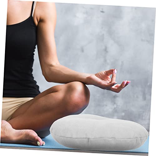 BESPORTBLE Meditation Cushion Durable Zafu Floor Pillow for Comfortable Sitting Small Japanese-Style Cushion for Yoga Mindful Meditation and Relaxation
