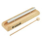 Meditation Chime C-Tone Chime Wooden Hand-held Chimes for Classroom Management, Yoga, Meeting and Sound Therapy, Chime Mallet Included 110801-NEW - size: C-tone