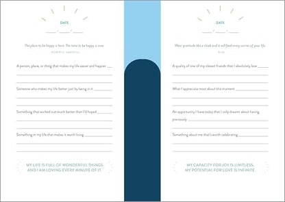 The 5-Minute Gratitude Journal: Give Thanks, Practice Positivity, Find Joy
