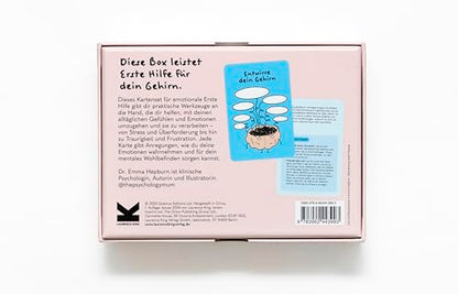 Laurence King Emotional First Aid: 45 Self Care Cards, Silver