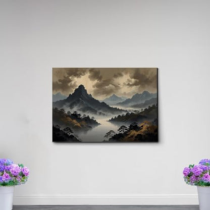 Japanese Wall Art, Minimalist Wall Art, Neutral Abstract Art, Modern Minimalist, Zen Wall Art, Zen Printed Wall Art, Japanese Art Print, Wall Art Living Room, Arts
