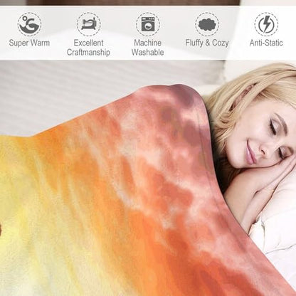 Yoga Meditation Soft Throw Blanket for Couch Lightweight Flannel Blanket for Sofa Couch Throw Bed Warm Cozy Decorative Blankets Fall Winter Decor 60"x80" - size: 60"x80"