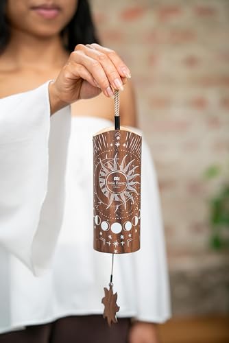 Cosmic Bamboo Chimes For Calming Meditation, ASMR, Sound Healing Therapy, and Yoga - size: Single, style: Luna