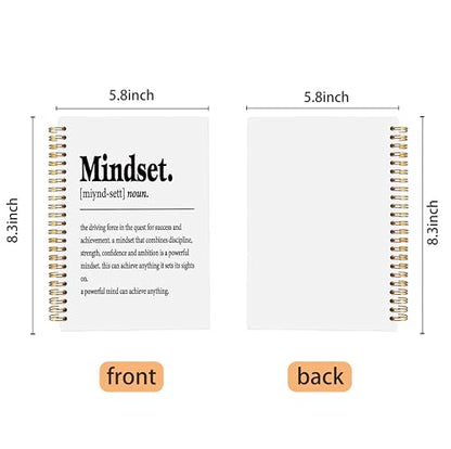 Inspirational Spiral Notebook,Inspirational Journal,Inspirational Journal for Women Men Writing,Grit Spiral Notebook 8.3×5.5 Inch - color: 30-explanation-notebook