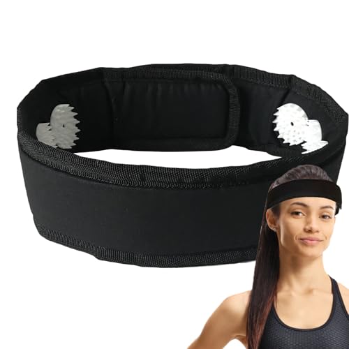 Head Massage Wrap | Adjustable Yoga Relaxation Headband | Head Comfortable Wrap with Targeted Pressure Nodes - for Women Home Office Yoga Meditation Exercise