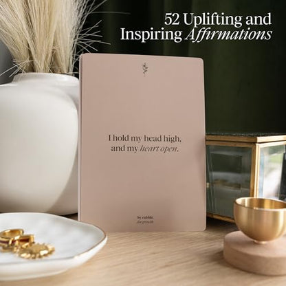 Self-Care and Affirmations Deck - 52 Affirmations and 52 Self Care Exercises