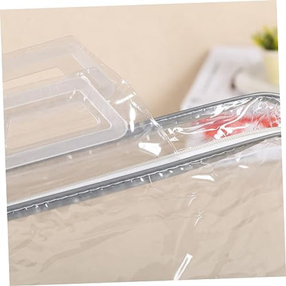 Holibanna 2pcs Large Capacity Quilt Storage Bag Waterproof Pvc Clothes Organizer for Home Travel Random Style