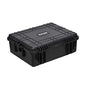 MEIJIA Portable Waterproof Protective Hard Case, Camera Case with Customizable Fit Foam Inserted,Fit Use of Drones,Camera,Equipments, Elegant Black (24.25"X19.43"X8.68")