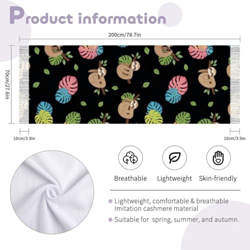 Ladies Warm Autumn Scarf Pashmina Wraps Shawl Winter Cozy - color: Picture (371)