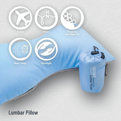COCOON- Premium - Ultralight Lumbar Pillow - Indigo Blue