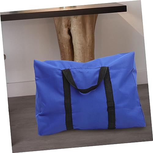 2pcs Heavy Duty Oxford Cloth Storage Bag for Clothes and Quilts Portable Moving Organizer Zipper for Home Storage and Travel