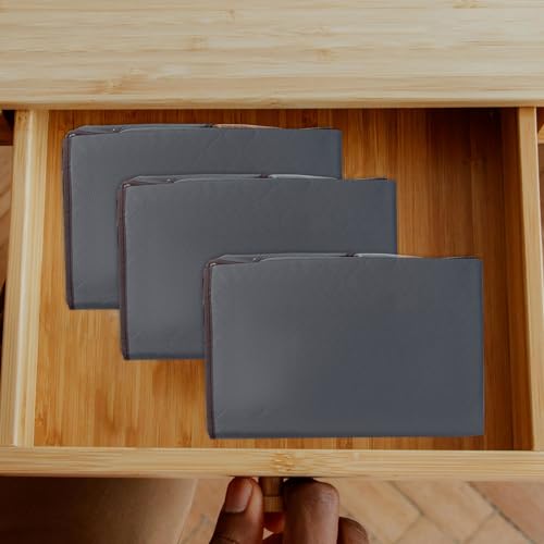 Clothes Storage Bag Finishing Quilt Quilt Large Bag Clothing Packing Thickened Large Fabric Moisture-Proof Household (Grey-6Pcs) - color: Grey-6Pcs