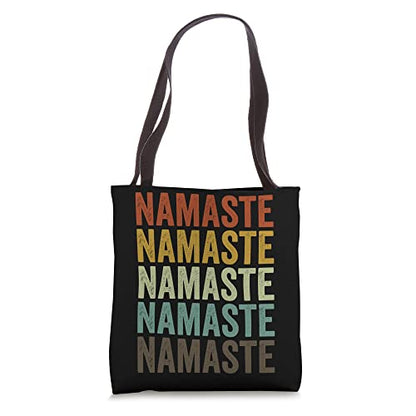 Namaste Yoga Meditation Namaste Meditation Clothes Tote Bag