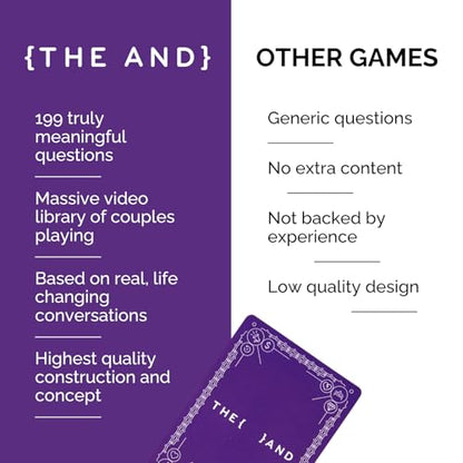 {THE AND} Self Love Edition - 199 Self Reflection Cards to Improve Self Awareness - Self Care Question Card Deck to Prompt Mindfulness & Meditation - Explore Identity for Women & Men By The Skin Deep