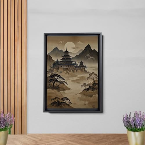 Japanese Wall Art, Minimalist Wall Art, Neutral Abstract Art, Modern Minimalist, Zen Wall Art, Zen Printed Wall Art, Japanese Art Print, Wall Art Canvas, Decor