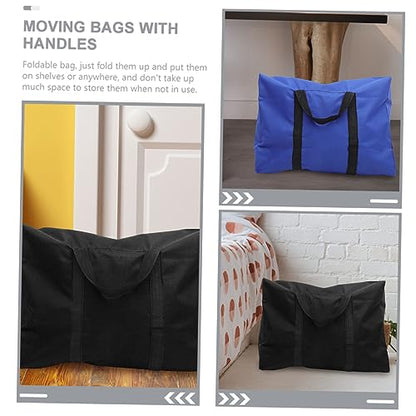 2pcs Quilt Storage Bags Oxford Cloth Luggage Bag for Moving Multi-use Outdoor Storage for Clothes and Bedding Organization
