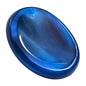 Amazing Gemstone Alma Blue Agate Worry Stone, Healing Crystals - Piedra Crystal Fidget for Gift, Meditation, Calming, Relaxation, Stress Relief - color: Blue Agate