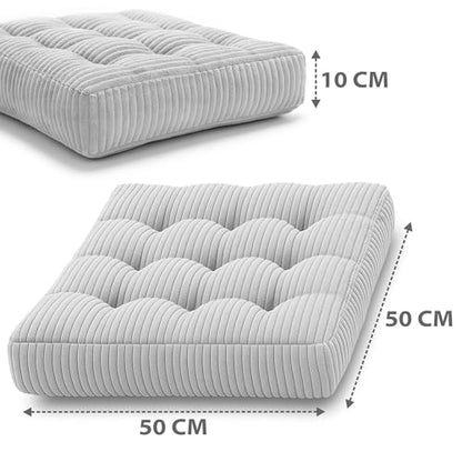 Amazinggirl Zafu Yoga and Meditation Cushion - Ergonomic Round Floor Cushions Ideal for Posture Relaxation Exercises Wellness Indoor and Outdoor Use
