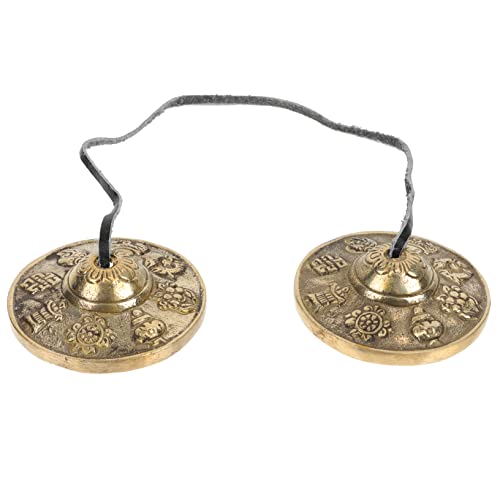 Unique Long Ringing Tone Handbell Meditation and Mindfulness Tool Buddhist Practice Religious Cymbal Bell