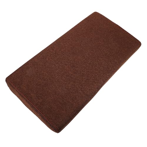 INOOMP Meditation Floor Cushion Seat Pad Coffee Color Zabuton Cushion for Home Sitting for Bedroom and Living Room Seating