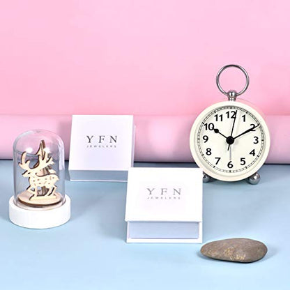 YFN Daughter Gifts from Dad 925 Sterling Silver Daughters Heart Necklace Birthday Christmas - color: Father Daughter Necklace01