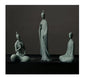 Home Buddha Statue for Home, Zen Desktop Buddha Statue Set of 3, Chinese-Style Tranquil Decorative Figurines for Zen Gardens and Meditation Spaces,