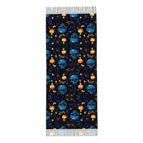 Supdreamc Cashmere Feel Scarf Soft Women Warm Cozy Scarves Multiple Colors - color: Picture (136)