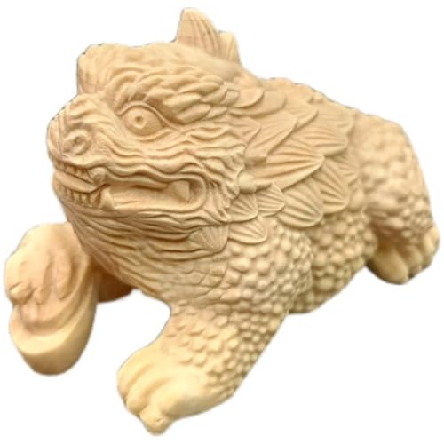 Antique Tea Cup Wooden Statue Accents Zen Meditation Wood Sculpture Decor for Living Room Spa Or Yoga Studio Centerpiece Books Living Room Bedroom Ornament