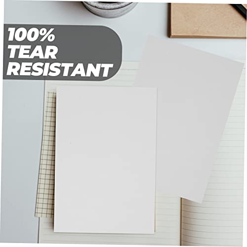 ARTIBETTER 100pcs Blank Word Cards Simple Stylish Diy Cards for Daily Use Messaging Plans Inspiration Lightweight and Compact