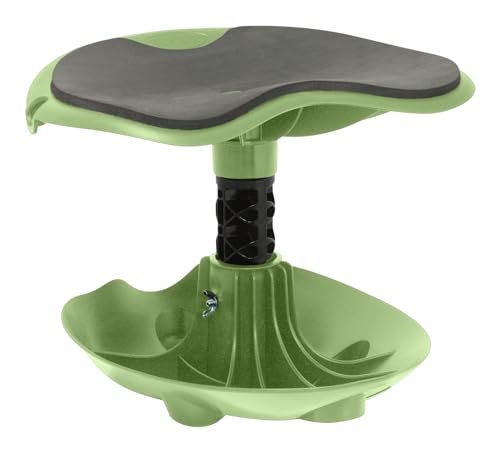 ROCKr Garden Stool with Seat Pad | Gardening Stool with Rocking Base for Yard and Garden | Light Weight Gardeners Chair Tool to Help Knees | Made in USA by Vertex Products | Model EX121 - size: EX121