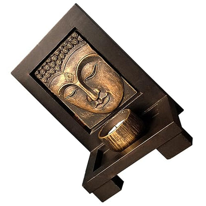 DECHOUS 1pc Home Decor Candle Stand Home Décor Candle Holder Zen Garden for Desk Desktop Adornment Zen Garden Mini Table Top Decor Topper Candlestick Present