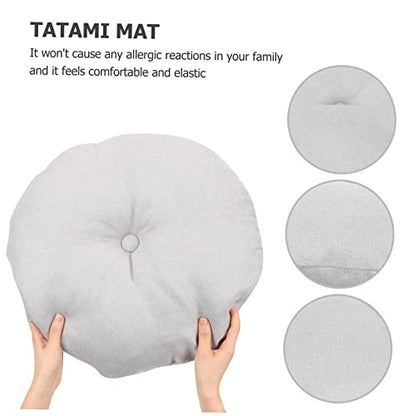 BESPORTBLE Meditation Cushion Durable Zafu Floor Pillow for Comfortable Sitting Small Japanese-Style Cushion for Yoga Mindful Meditation and Relaxation