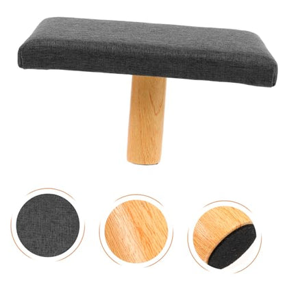 Mobestech Bench Cushion Seat for Comfortable Seiza Position Grey Stool for Prayer and Balance Exercises