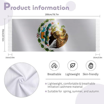 Big Oversized Long Scarves Pashmina Shawl Wrap Women gifts - color: Picture (642)