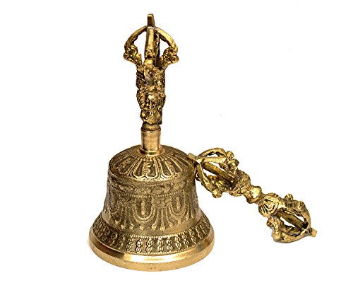 Tibetan Buddhist Meditation Bell and Dorje Set