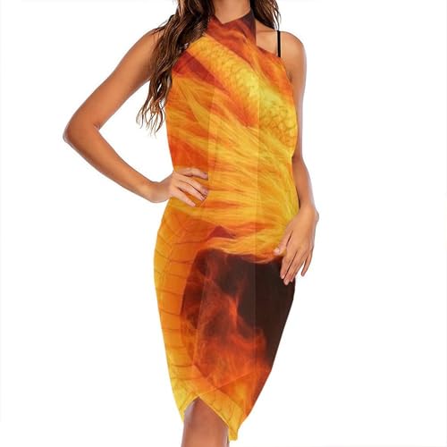Women's Lightweight Long Scarf Thin Scarf Beach Headscarf Wimwear Bikini Wrap - color: Color642