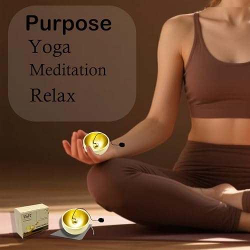 Mini Singing Bowls Set,Portable Sound Bowl Brass Handcrafted For Yoga,Meditation And Mindfulness,Chakra Healing Relaxation Gifts For Men,Women - color: singsing bowl-A
