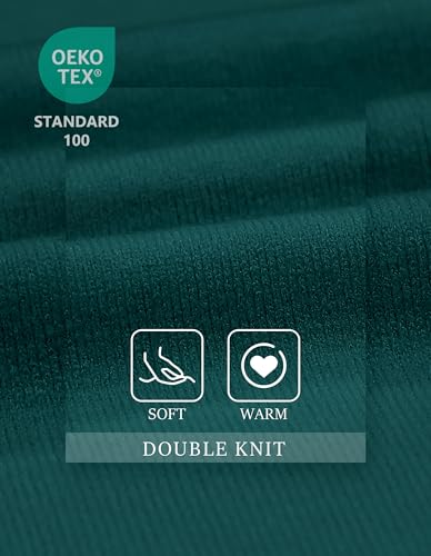 PULI Womens Large Cross Front Poncho Sweater Wrap Topper Knitted Elegant Shawls Cape for Fall Winter - color: Gift Box Emerald Green