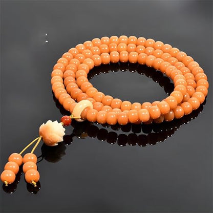 Mala Bead Strand Bracelet, 108 Buddhist Prayer Beads Yoga Meditation Green Malachite Beads Necklace Women man - style: 10mm Buddhist beads