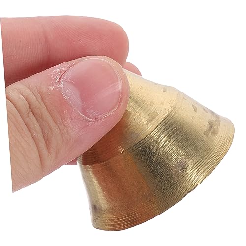 GLEAVI 10pcs Rhythm Vintage Bell Meditation Yoga Bell Large Religious Ceremony Tibetan Vintage Design Chime
