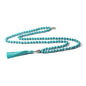 108 Mala Prayer Beads Necklace Natural Stones Meditation Yoga Jewery 108 Hand Knotted Japa Mala Beaded Long Tassel Necklace with Tree of Life Pendant for Men and Women - color: 8mm blue turquoise