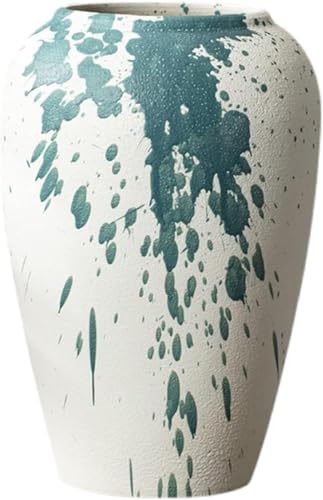 Vase Desktop Stoneware Ceramic New Chinese Decorations Study Room Living Room Decoration Zen Flower Arrangement Utensils