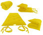 D&D Futon Furniture Traditional Japanese Floor Futon Mattresses, Foldable Cushion Mats, Yoga, Meditaion Single Size 80 x 27 x 3 (Yellow) - color: Yellow