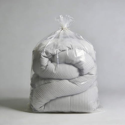 Large Plastic Bags for Storage 55x63 Inches Clear Giant Storage Bags Perfect for Moistureproof, Dustproof, Luggage, Furniture, Comforter Big Plush Toys, Equipment and More (10 Pack) - size: 55 x 63"